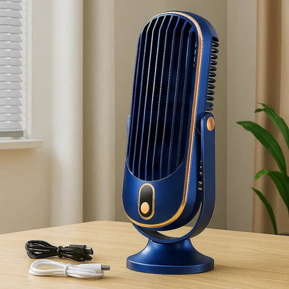 Draagbare USB Bureauventilator Oplaadbaar 360°