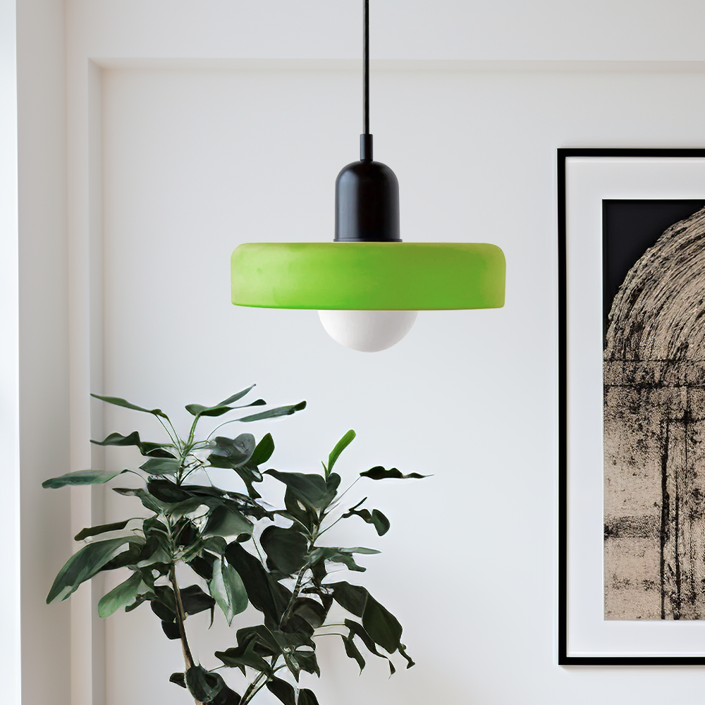 Bauhaus Hanglamp | Gekleurd Glas - #Bauhaus Hanglamp | Gekleurd GlasDe Bazelaar