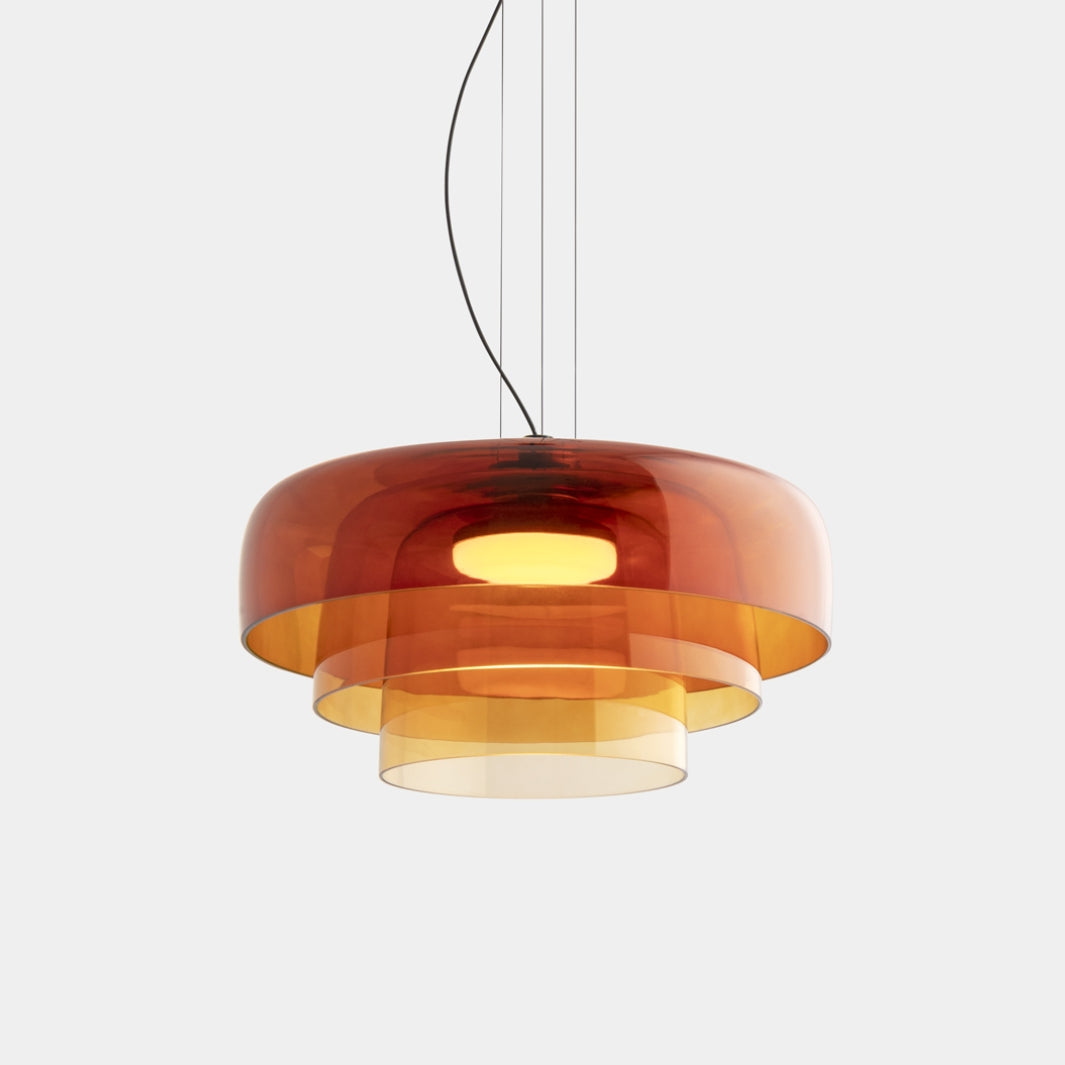 Glazen Plafondlamp met Tijdloos Design