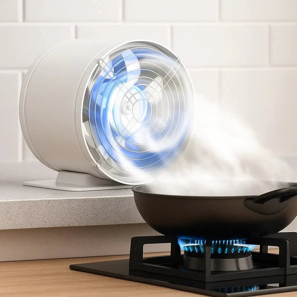 Stille Luchtonttrekker voor Keuken en Huis