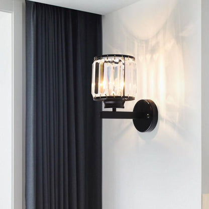 Cristalux - Moderne kristallen wandlamp met 1 licht en arm