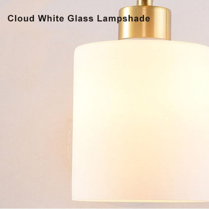 LichtGlow - Stijlvolle glazen wandlamp met cilindervorm