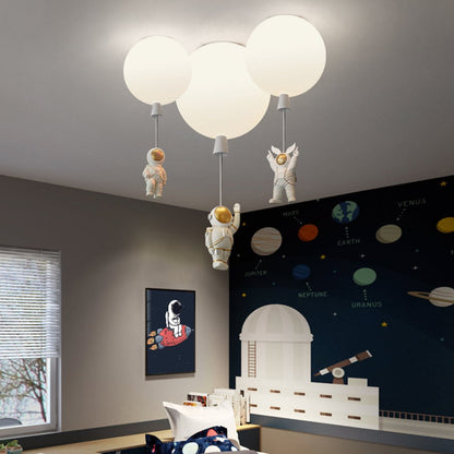 Fateh Moderne Maan/Astronauten LED Plafondlamp