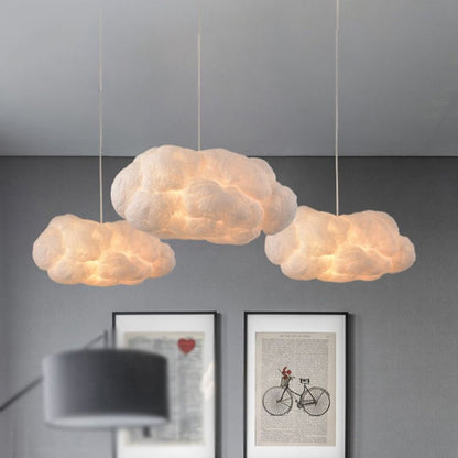 Minori Design Cloud LED Hanglamp PVC/Katoen Wit