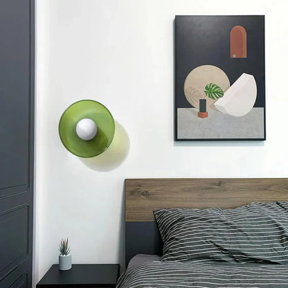 Olive Disc Wandlamp – Modern en Elegant Design