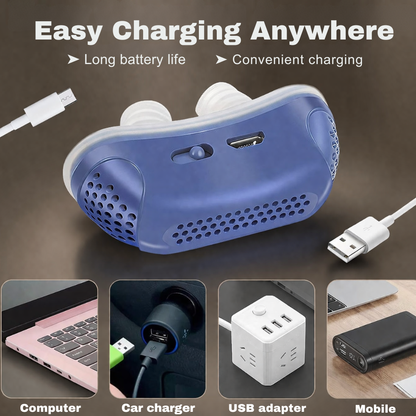 Anti-snurkapparaat | Slaapapneu, micro CPAP | Ademhaling