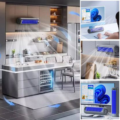 Vyflair | Draadloze Oplaadbare Mobiele Airconditioner