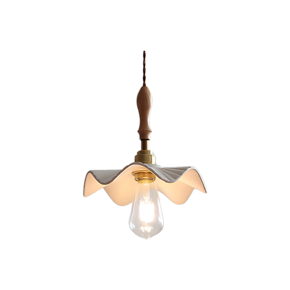 Vintage Hanglamp met Elegante Messing Accenten