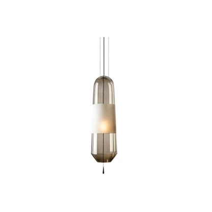 Scandinavische Hanglamp met Gegalvaniseerd Glas-light decor-De Bazelaar