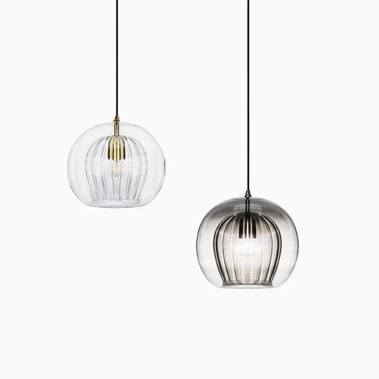 Luxe Gouden Glazen Hanglamp - Modern en Elegant Design-lamp-De Bazelaar