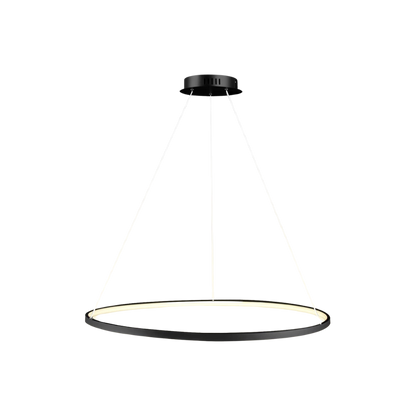 Elegante Cirkelformaat Hanglamp met Dimbare LED