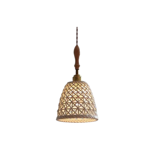 Hanglamp Entwined Glow - Geweven Keramiek-light decor-De Bazelaar
