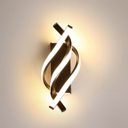 Drievoudige wandlamp | Modern design, omgevingslicht | Interieur