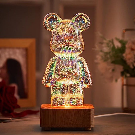 Lampe ours feu d'artifice modèle 3D