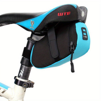 Bolsa de sillín bici compacta, ligera, portátil y resistente