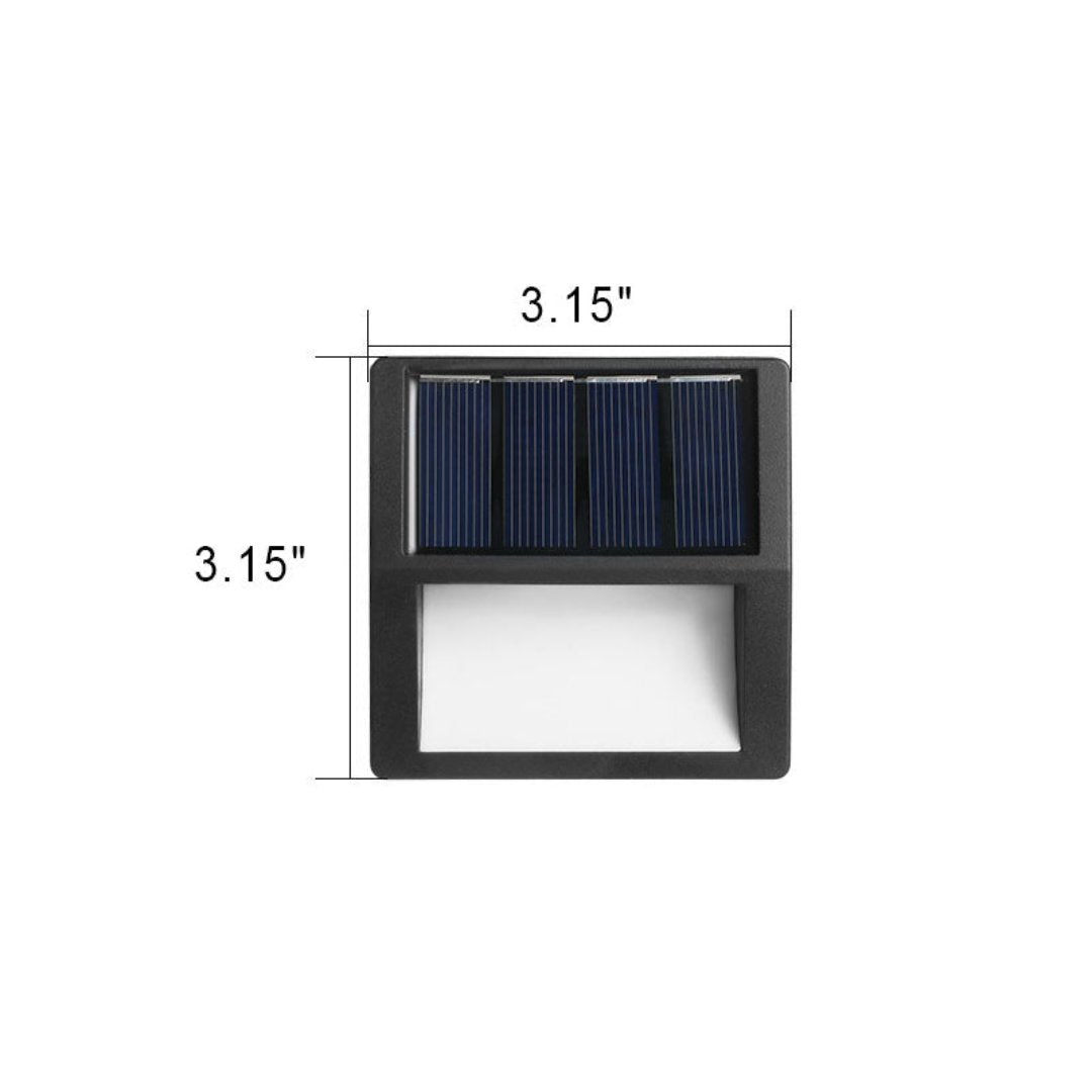 EcoBright - Waterdichte LED-solar terraslampen