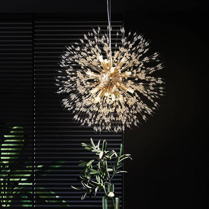 LED Hanglamp Luna - Elegant Witte & Gouden Design