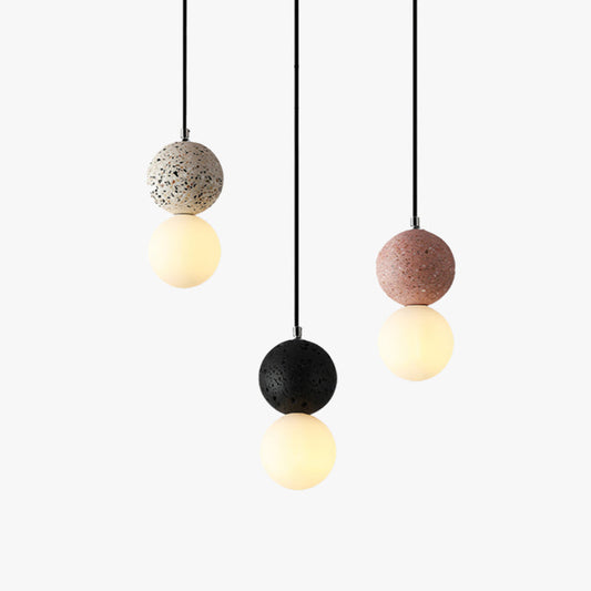Moderne Bolvormige Tafellamp met LED-light decor-De Bazelaar