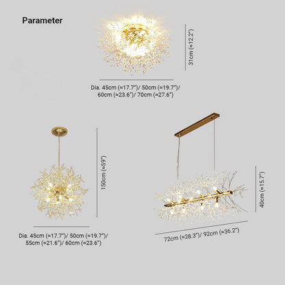 LED Hanglamp Luna - Elegant Witte & Gouden Design