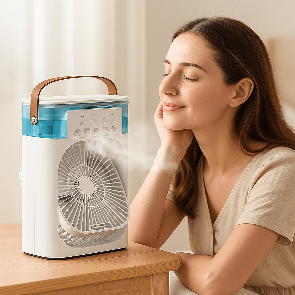 Draagbare 3-in-1 Luchtkoeler Ventilator