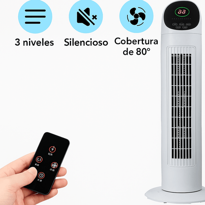 Slimme Torenventilator 42" Oscillerend Stil