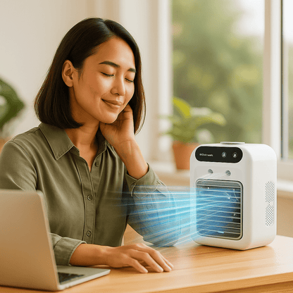 Mini Draagbare Ventilator met Waterkoeling