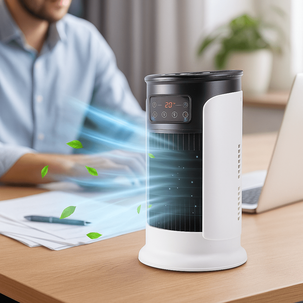 Stille Draagbare Airconditioner 5 in 1 voor Kantoor