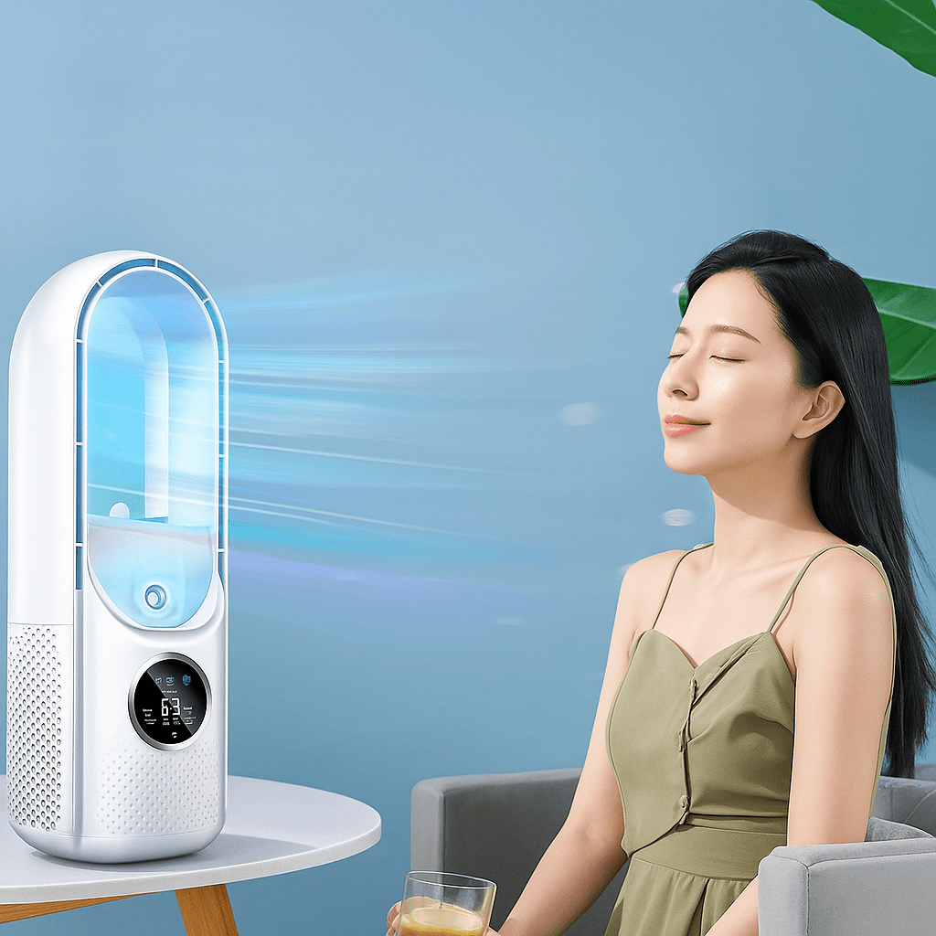 Airevo USB Luchtkoeler 3 in 1 Zonder Ventilator