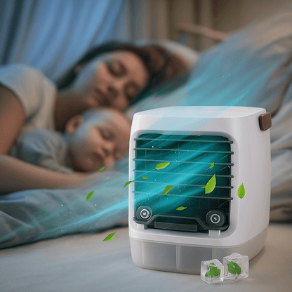 Mini Luchtkoeler PolarBreeze Draagbaar Oplaadbaar