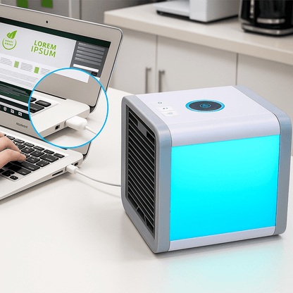 Draagbare Airconditioner Artic Air™ 3 in 1 USB