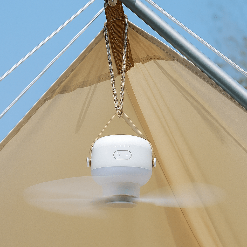 AirMate Draadloze Oplaadbare Ventilator met Afstandsbediening