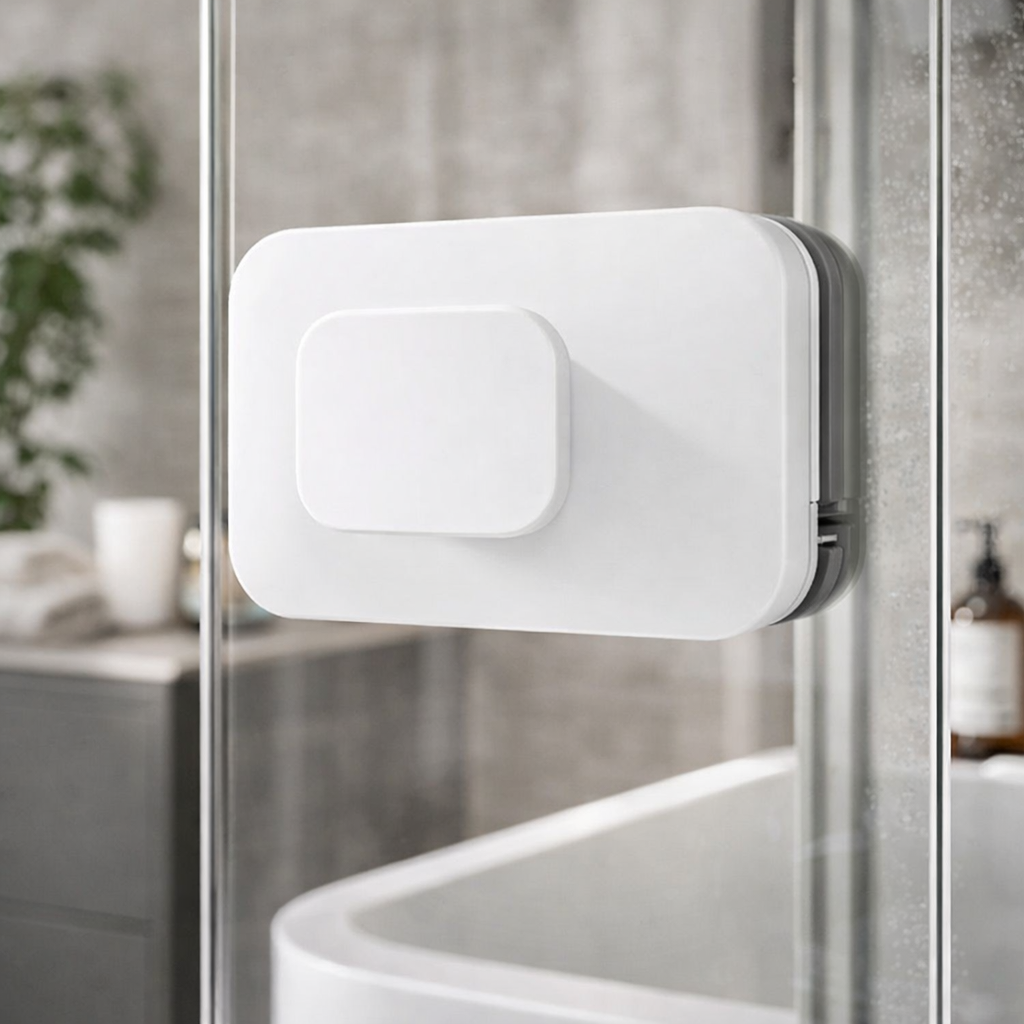 Magnetische raamreiniger voor dubbel glas, veilig en efficiënt