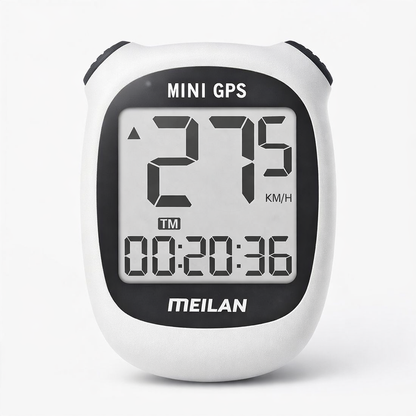 GPS-meter voor fietsen, oplaadbaar met verlichting