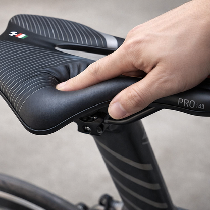 Fietszadel ergonomisch gel gevoerd comfortabel fietsen