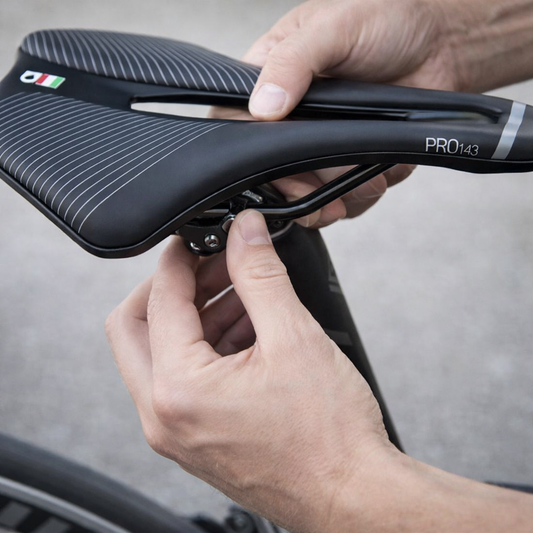Fietszadel ergonomisch gel gevoerd comfortabel fietsen