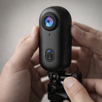 4K actiecamera magnetisch ultra groothoek 120° fietsen draagbaar