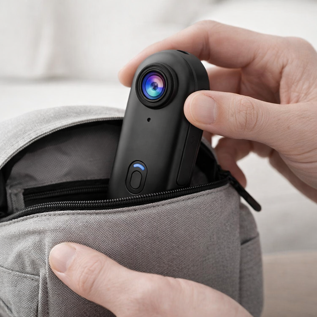 4K actiecamera magnetisch ultra groothoek 120° fietsen draagbaar