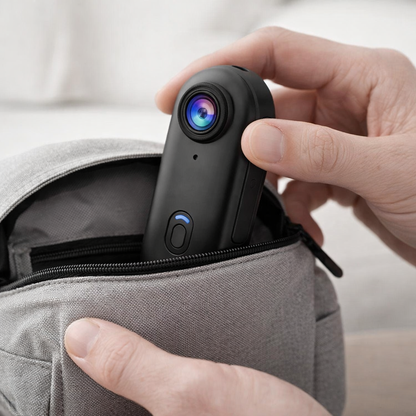 4K actiecamera magnetisch ultra groothoek 120° fietsen draagbaar