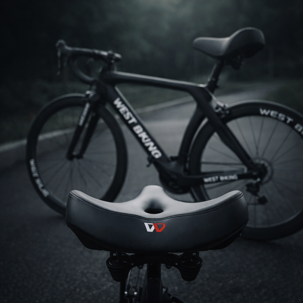Fietszadel | Comfortabel, Ergonomisch | Extra Breed, Ademend