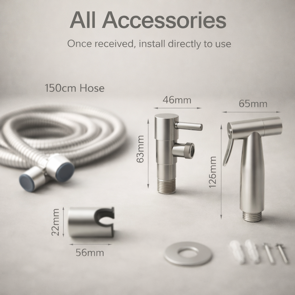 Bidet Sprayer | Toilet, Hygiënisch Reinigen | Comfortabel, Eenvoudig