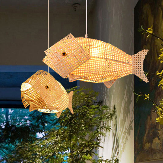Exotische Hanglamp AsianGlow – Warm Licht en Uniek Design