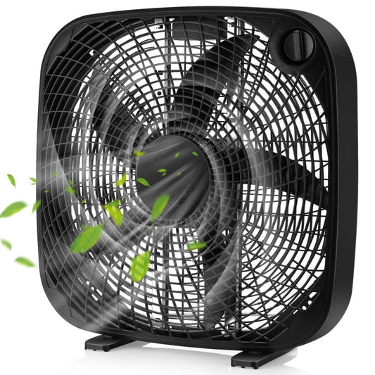 Vloerventilator 20" - Draagbare Koeling - 3 Snelheden - Knopbediening