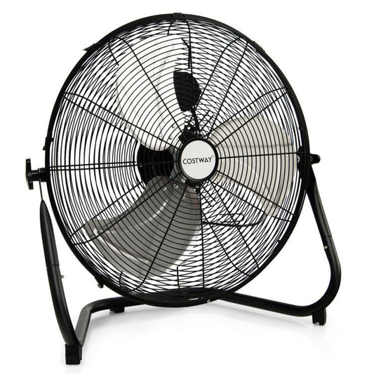 20" Hoge Snelheid Vloerventilator - Duurzaam Metaal - 3 Modus