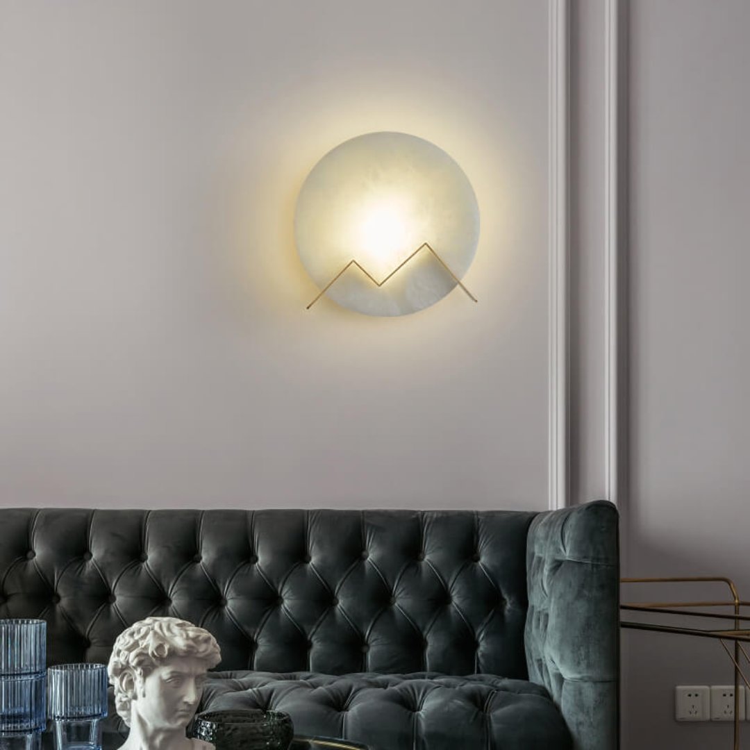 MarmerGlow - Cirkelvormige LED wandlamp