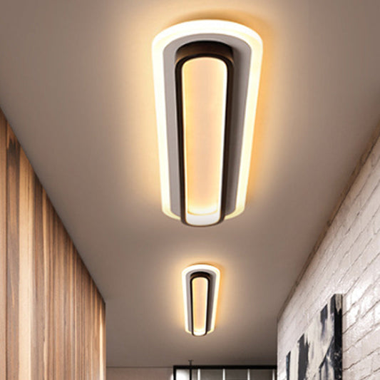 Moderne ovale LED plafondlamp-light decor-De Bazelaar