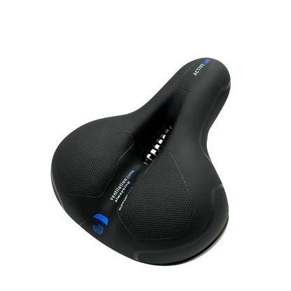 Fietszadel ergonomisch gevoerd comfortabel geïntegreerd licht