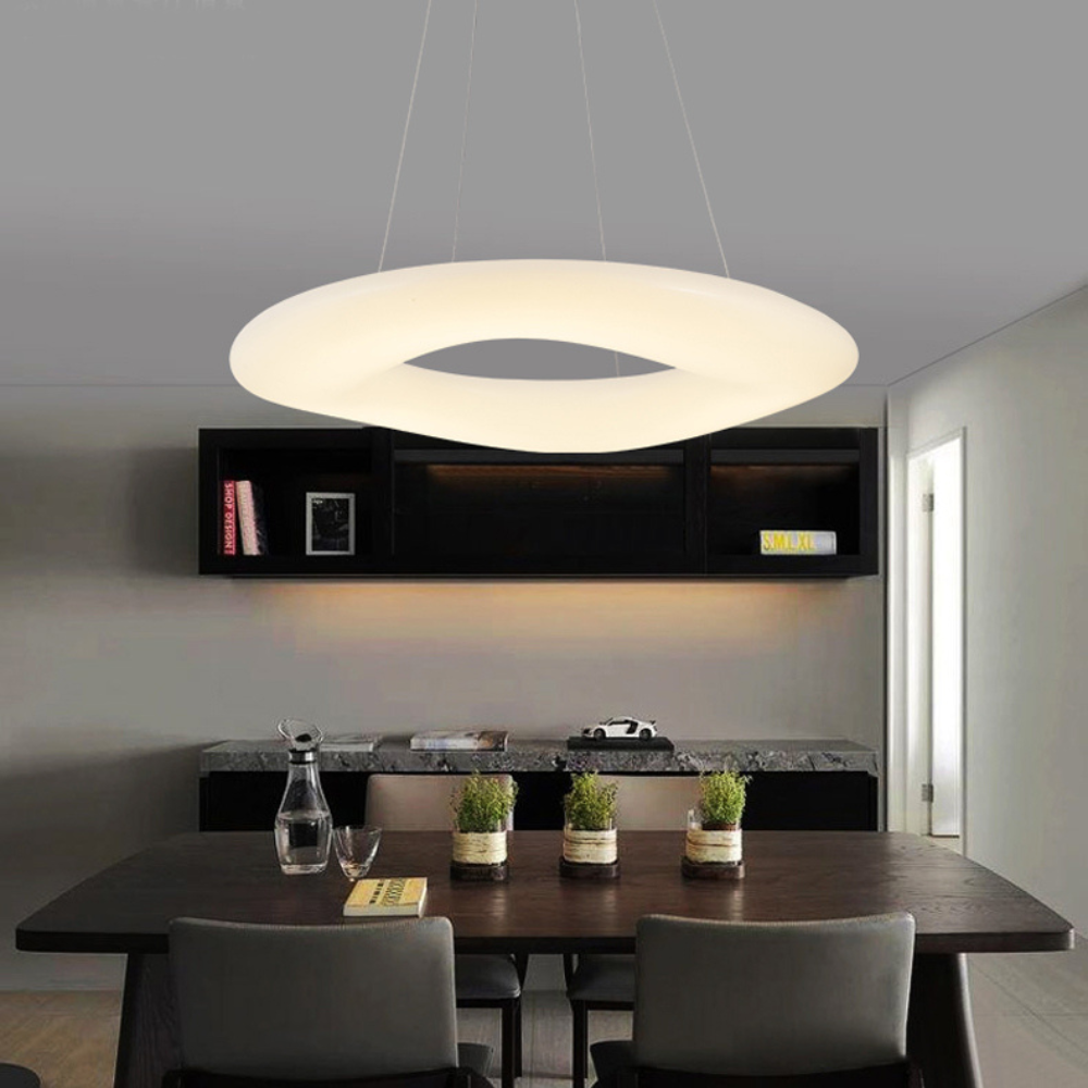 Minimalistische LED Hanglamp Halo van Licht