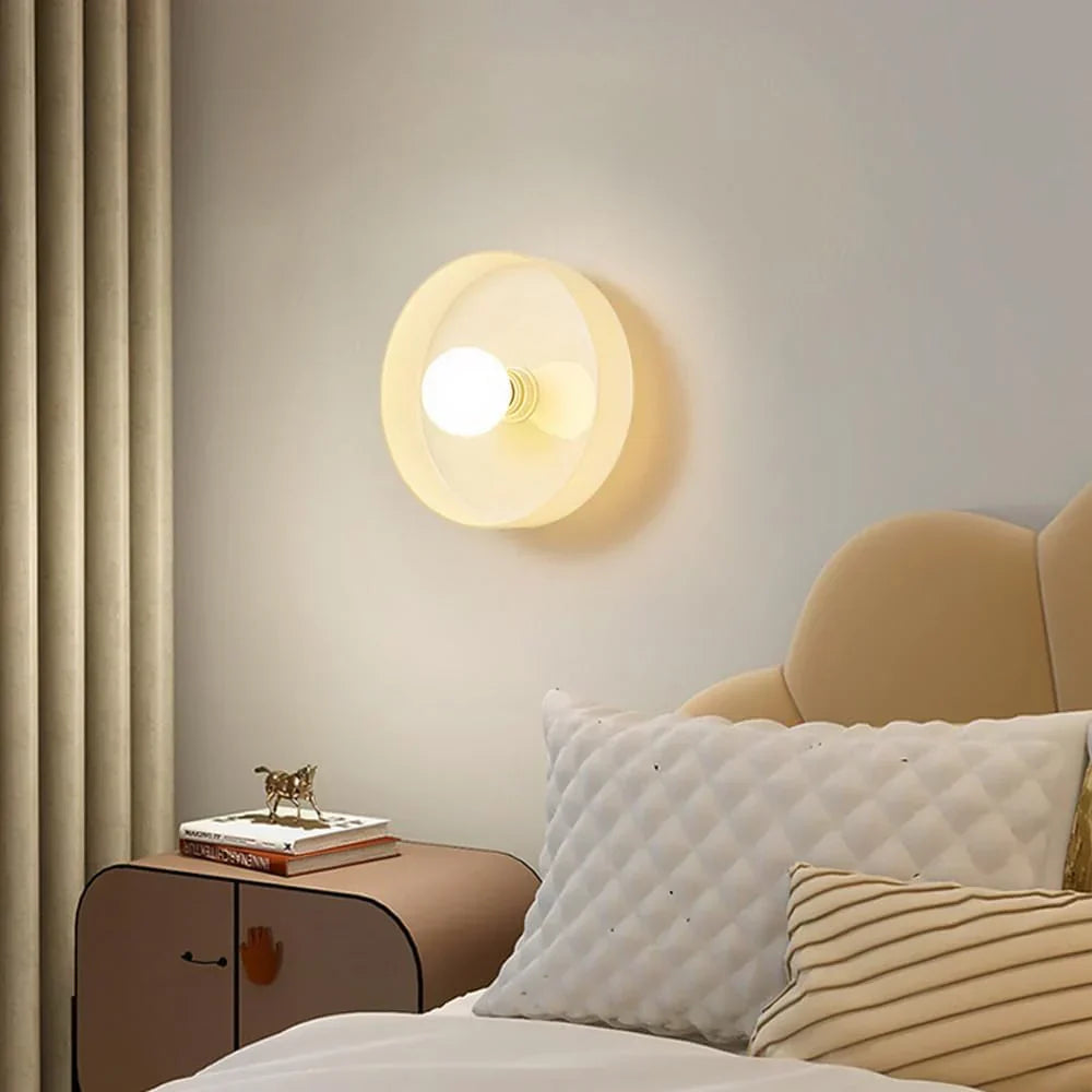 Olive Disc Wandlamp – Modern en Elegant Design