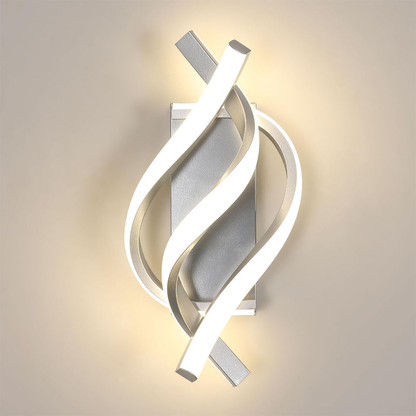 Drievoudige wandlamp | Modern design, omgevingslicht | Interieur