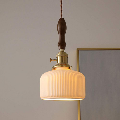 Hanglamp in Scandinavisch Keramiek Design